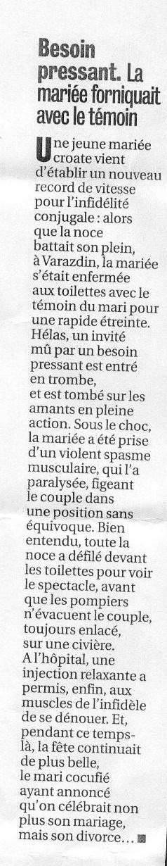 Article sur marie